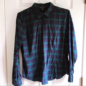 Brooks Brothers Black Watch Tartan Shirt